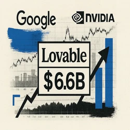 Google (GOOGL) and NVIDIA's (NVDA) VC arm backs Lovable at a USD 6.6bln valua...