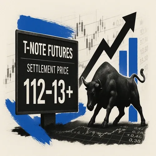 TREASURY WRAP: T-NOTE FUTURES (H6) SETTLE 7 TICKS HIGHER AT 112-13+