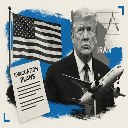 US President Trump when asked about help on the way to Iran