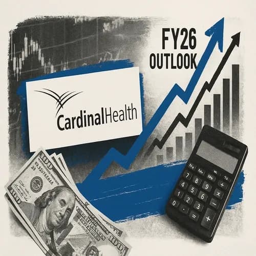 Cardinal Health (CAH) raises FY26 outlook