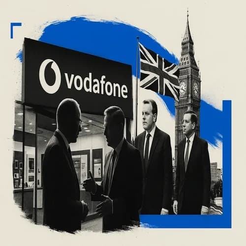 Vodafone (VOD LN) executives will hold talks with UK MPs next month amid grow...