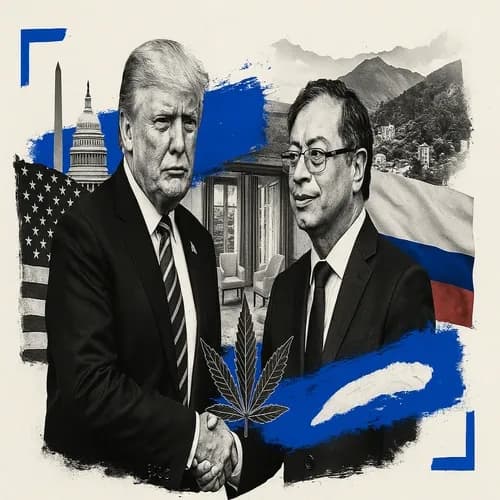 US President Trump will meet with Colombian President Petro during the first ...