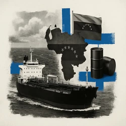 Sanctioned oil tankers that sailed from Venezuelan in recent days are not reg...