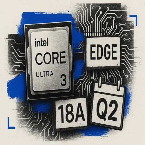 Intel (INTC) Core Ultra Series 3 debuts as first built on Intel 18A