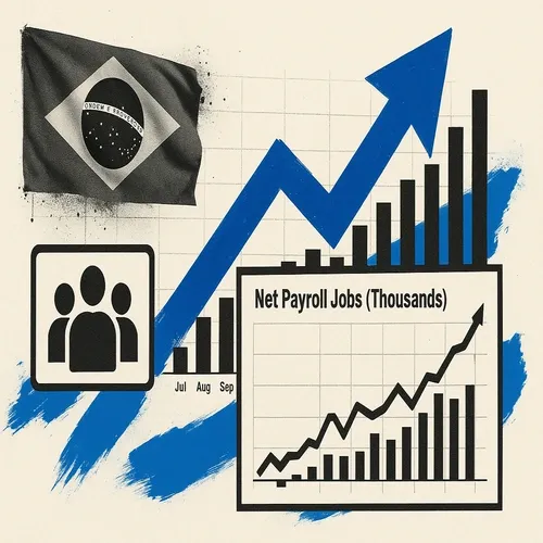 Brazilian CAGED Net Payroll Jobs* (Nov) 85.864 vs. Exp. 75.0 (Prev. 85.147)