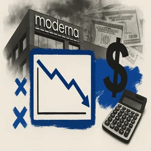 Moderna (MRNA) guides FY25 Revenue 1.60-2bln (exp. 1.94bln)