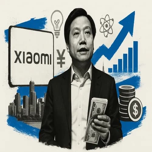 Xiaomi (1810 HK) CEO announces plans to invest CNY 200bln in R&D over the nex...