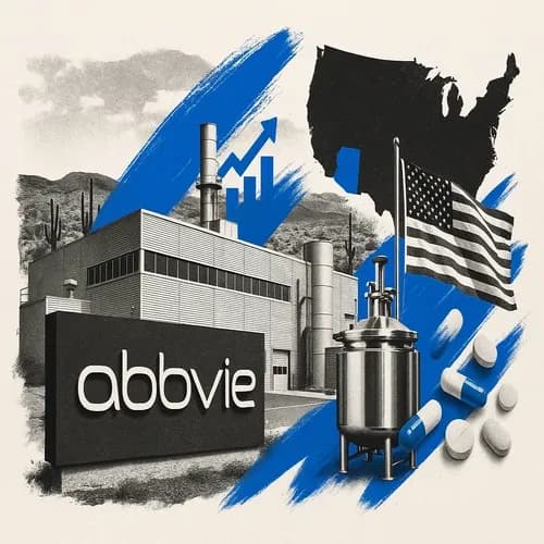 AbbVie (ABBV) to acquire Arizona manufacturing facility