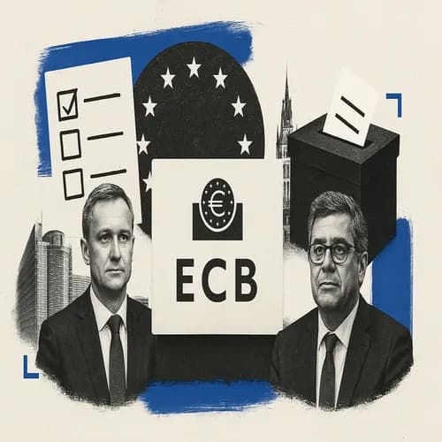 EU's Economic Committee considers ECB's Kazaks and ECB's Centeno as preferred...