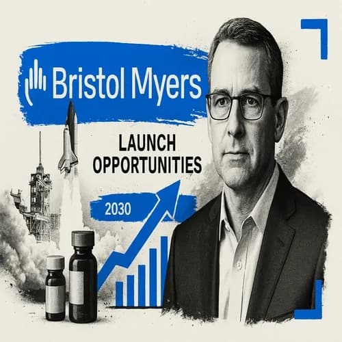 Bristol Myers' (BMY) Boerner says they have 10 launch opportunities by 2030