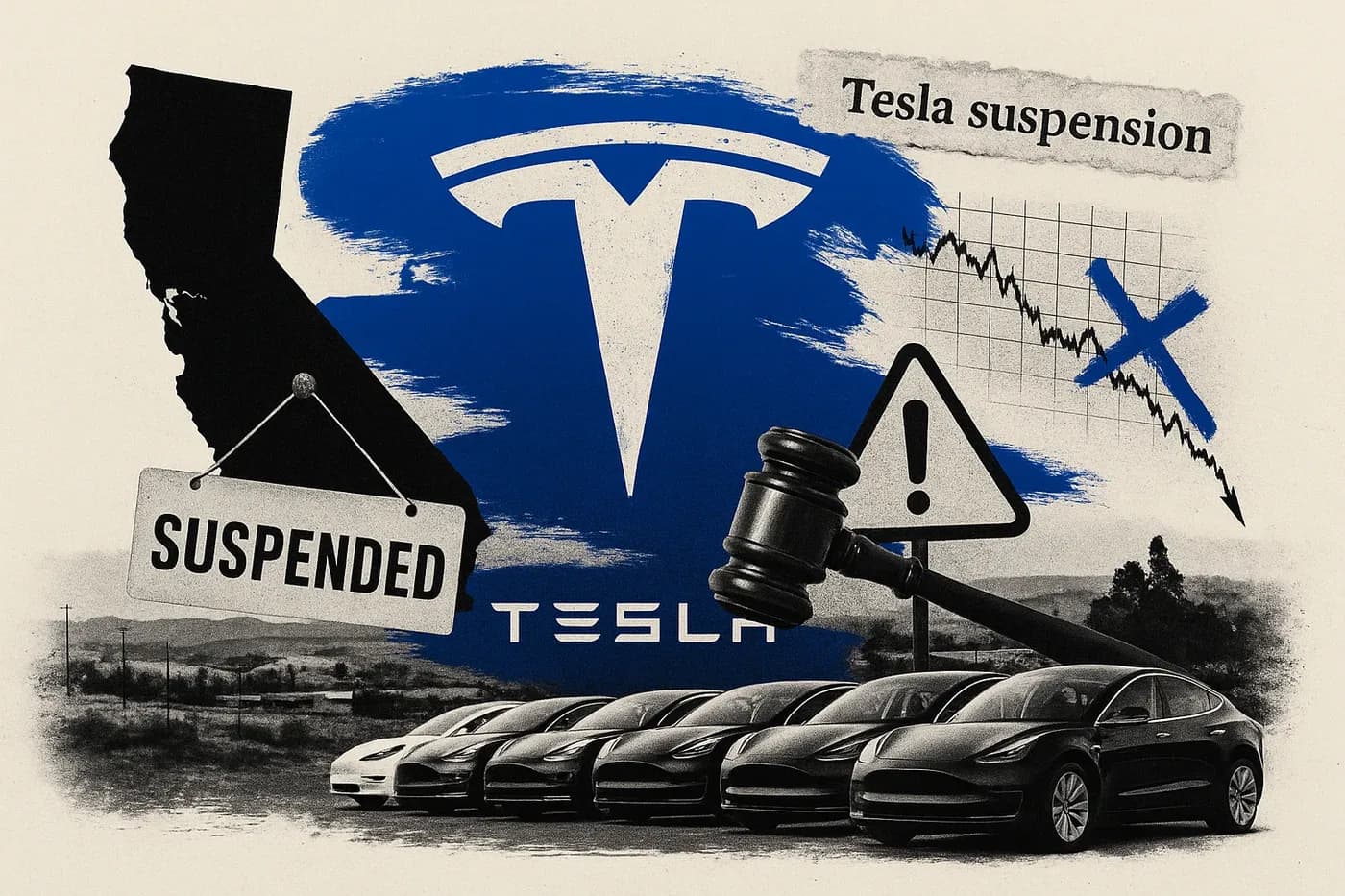 California regulator says Tesla (TSLA) sales are set to be suspended