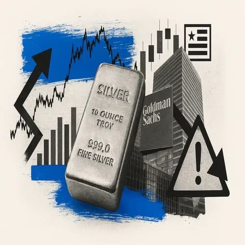 Goldman Sachs says extreme silver price swings are to persists