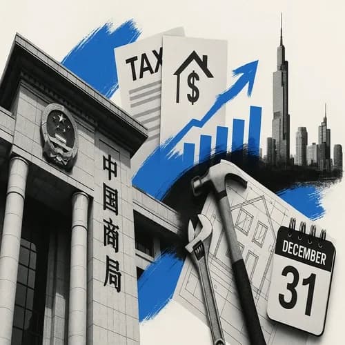 Chinese Finance Ministry announces plan to extend tax incentives for home upg...