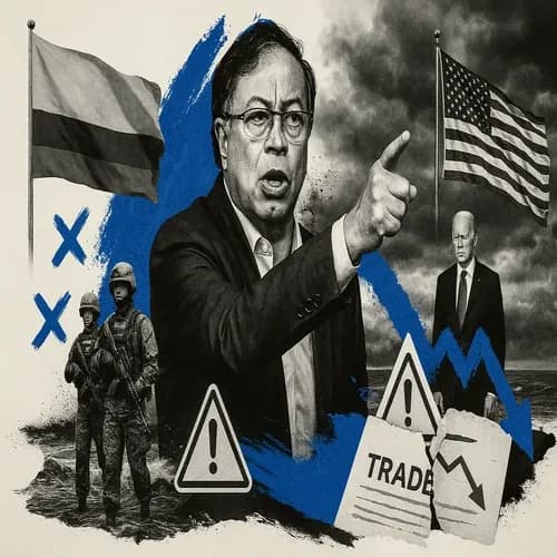 Colombian President Petro threatens armed defence against US warnings