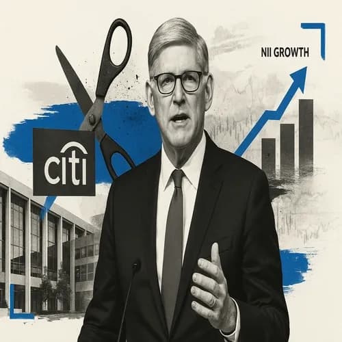 Citi (C) CEO warns of more job cuts and calls time on ‘old