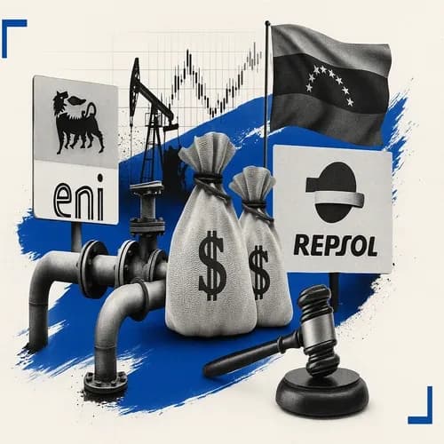 ENI (ENI IM) and Repsol (REP SM) are said to be in a struggle to recoup USD 6...