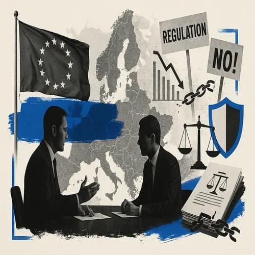 EU spokesperson says they could respond swiftly decisively to defend the regu...