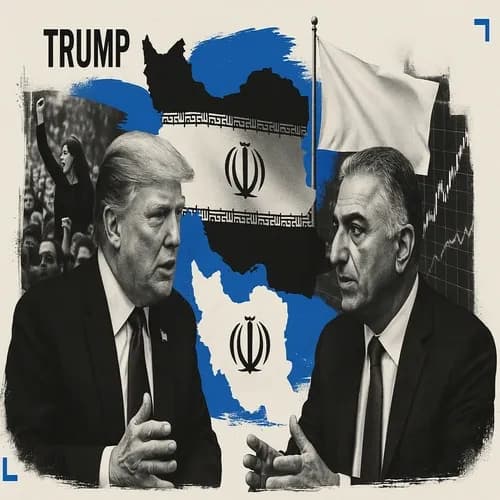 US President Trump's envoy secretly met Iran's exiled crown prince