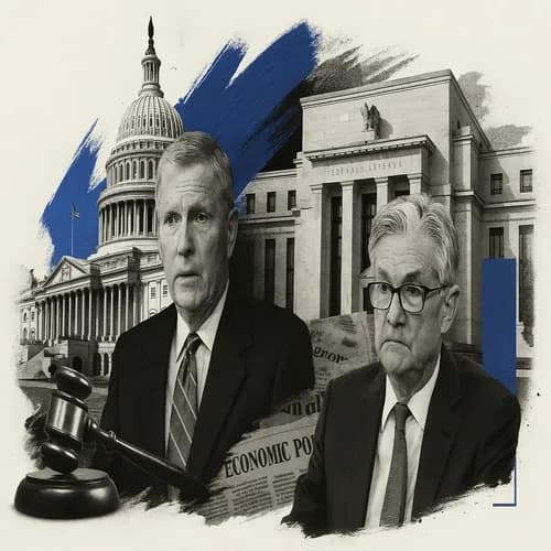 Senate Majority Leader Thune says DoJ probe makes Fed Chair confirmation "cha...