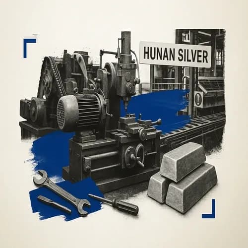 Hunan Silver has restarted production on 12th January