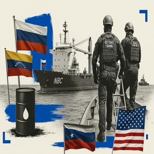 US has secured the Russian-flagged tanker with links to Venezuela, NBC reports