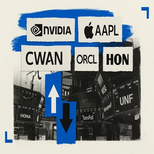 US PRE-MARKET MOVERS: NVDA, AAPL, CWAN, ORCL, HON, UNF