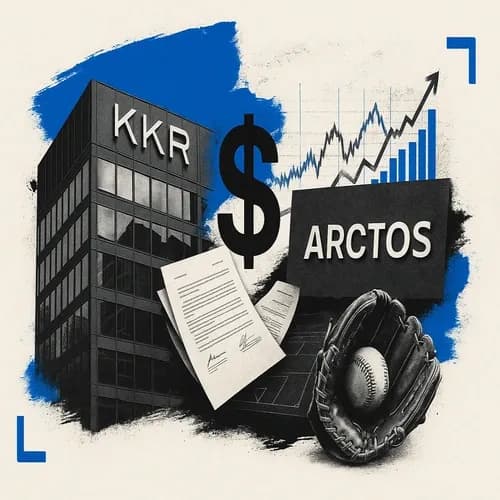 KKR (KKR) agrees to acquire sports investor Arctos at a valuation of USD 1bln