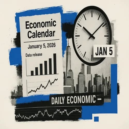 Newsquawk Daily Economic Releases - 5th January 2026