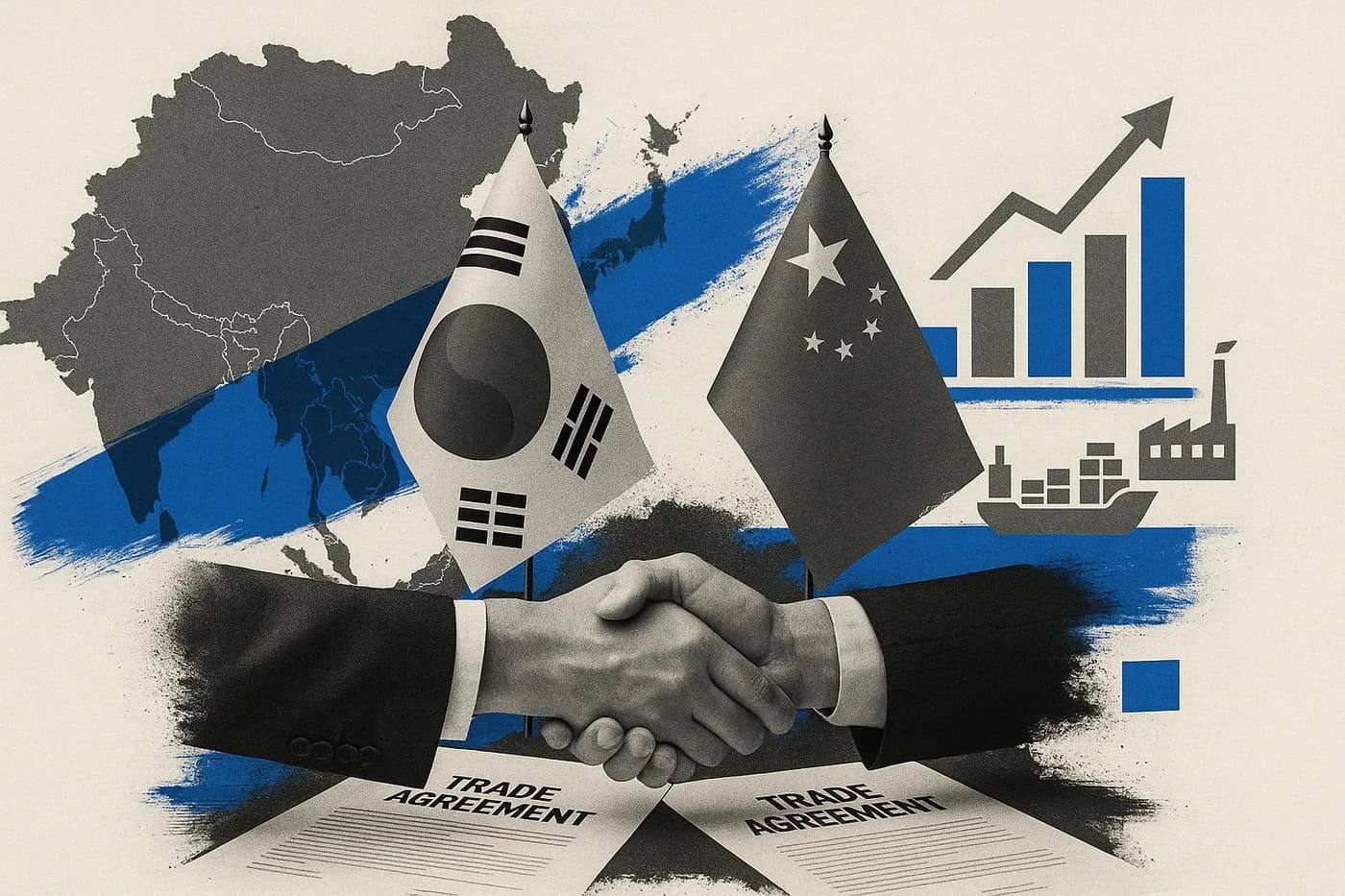 South Korea is to push for service sector FTA with China and CPTPP affiliatio...