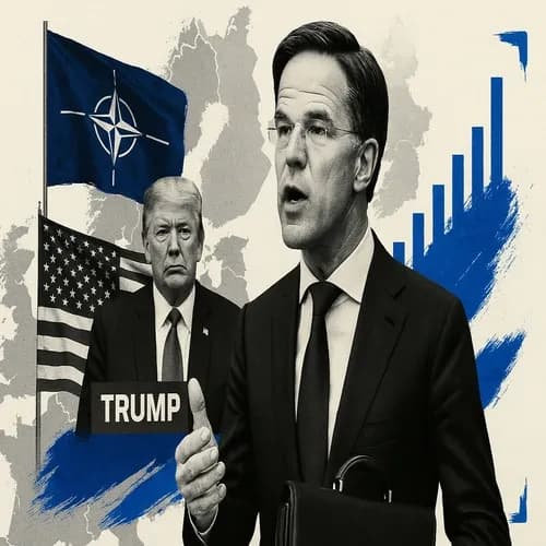 NATO's Rutte says he believes US President Trump is doing the right thing for...