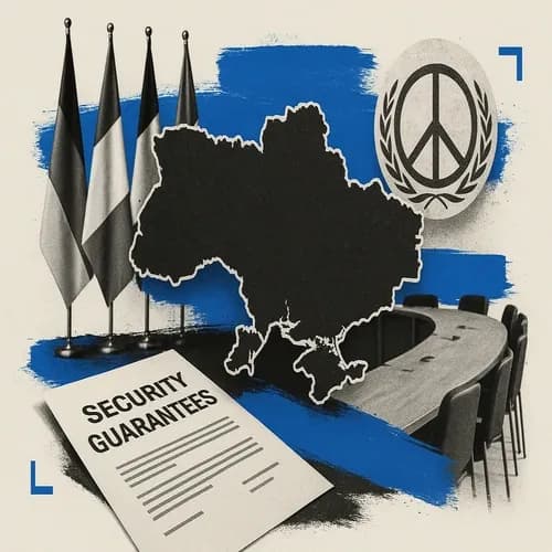 European spokesperson says there is progress in work on security guarantees f...