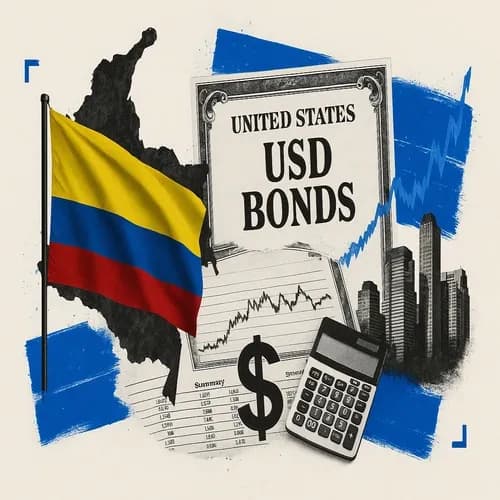 Colombia announces plans to sell USD bonds