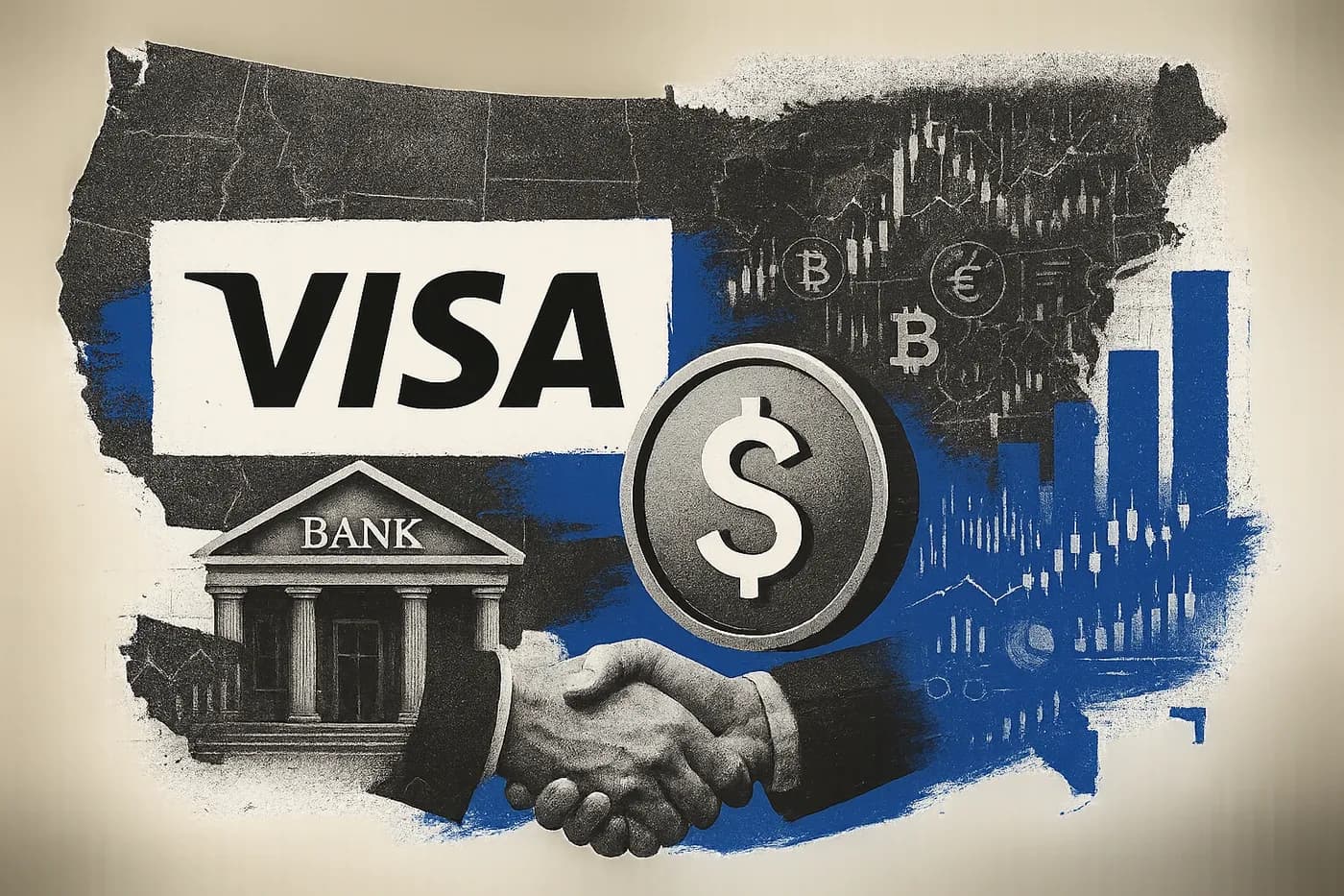 Visa (V) launches a stablecoin settlement in the US