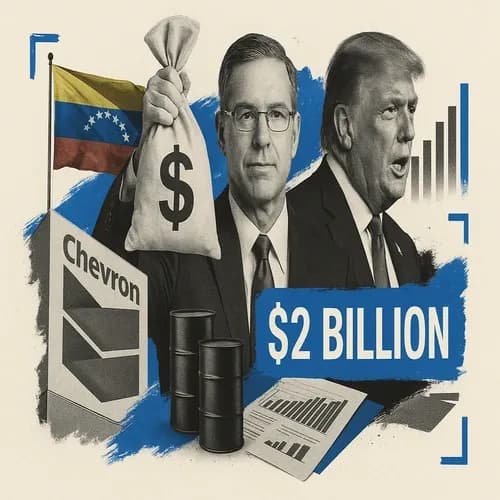 Former top Chevron executive is raising USD 2bln for Venezuelan oil projects ...