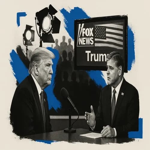 US President Trump posts "I will be interviewed by Sean Hannity