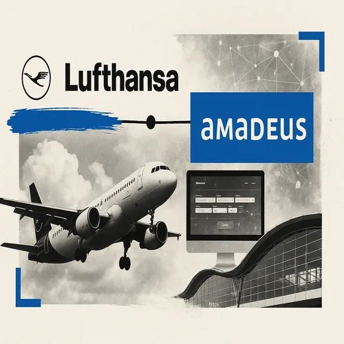 Lufthansa (LHA GY) has entered a partnership with Amadeus (AMS SM)