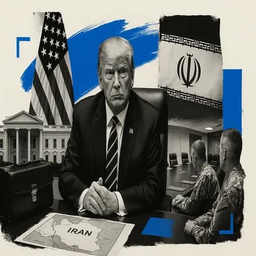 US President Trump has been briefed on a range of military and covert options...