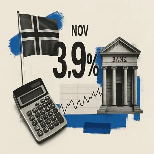 Norwegian Credit Indicator YY * (Nov) 3.9% (Prev. 3.9%)