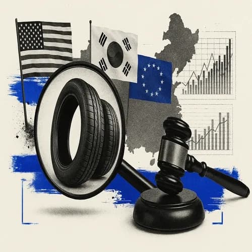 China's Commerce Ministry has launched an investigation into some rubber prod...