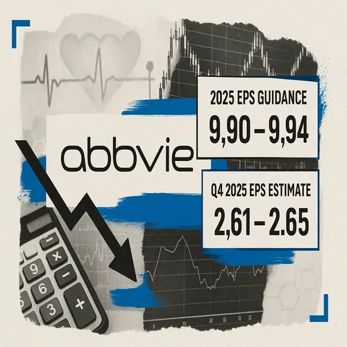 AbbVie (ABBV) lowers 2025 adj. EPS guidance to USD 9.90-9.94 including milest...