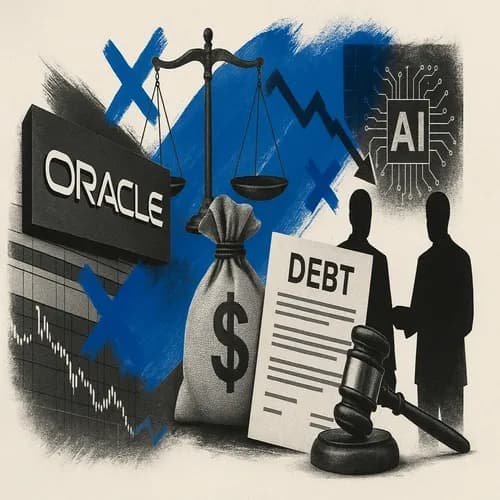 Oracle (ORCL) is being sued by bondholders who were hit with losses as the co...
