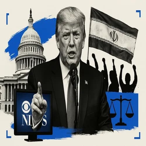 US President Trump says the US will take very strong action if Iran hangs pro...