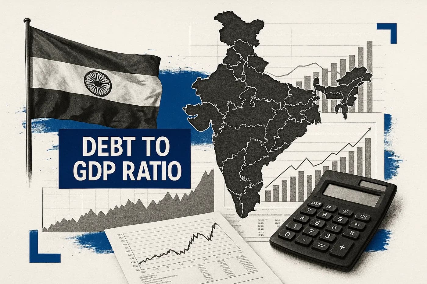 India's Finance Minister says bringing down India's debt to GDP ratio will be...