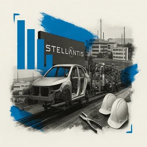 Stellantis (STLAM IM) will cut production at its Mulhouse
