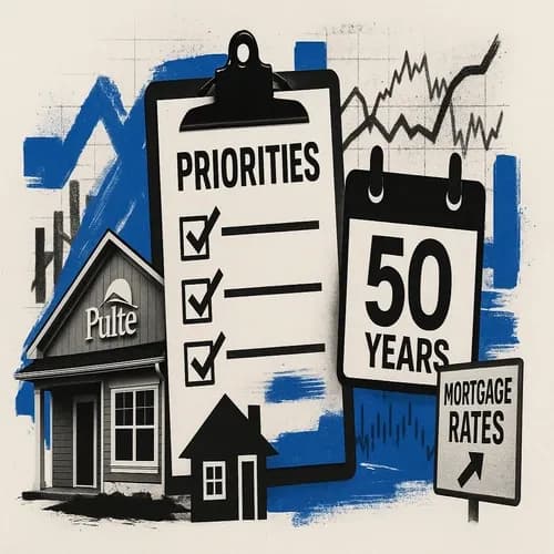 FHFA Director Pulte says we have other priorities than 50yr mortgages