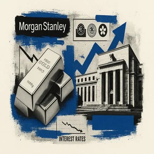 Morgan Stanley forecasts gold would hit USD 4