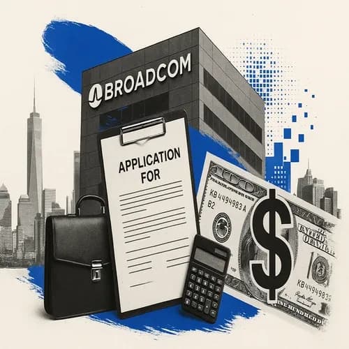 Broadcom (AVGO) files for a four-parter