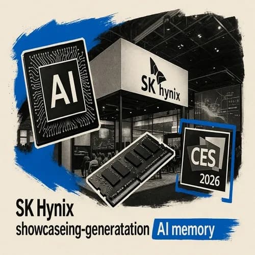 SK Hynix (000660 KS) SK Hynix showcases next-generation AI memory innovations...