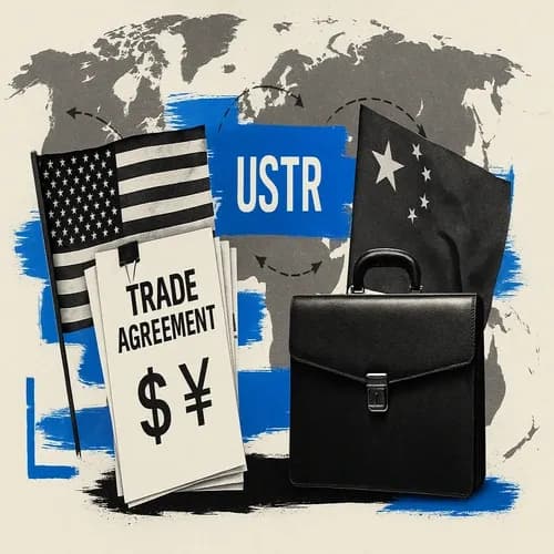 USTR Greer says he is happy to have trade with China in non-sensitive areas