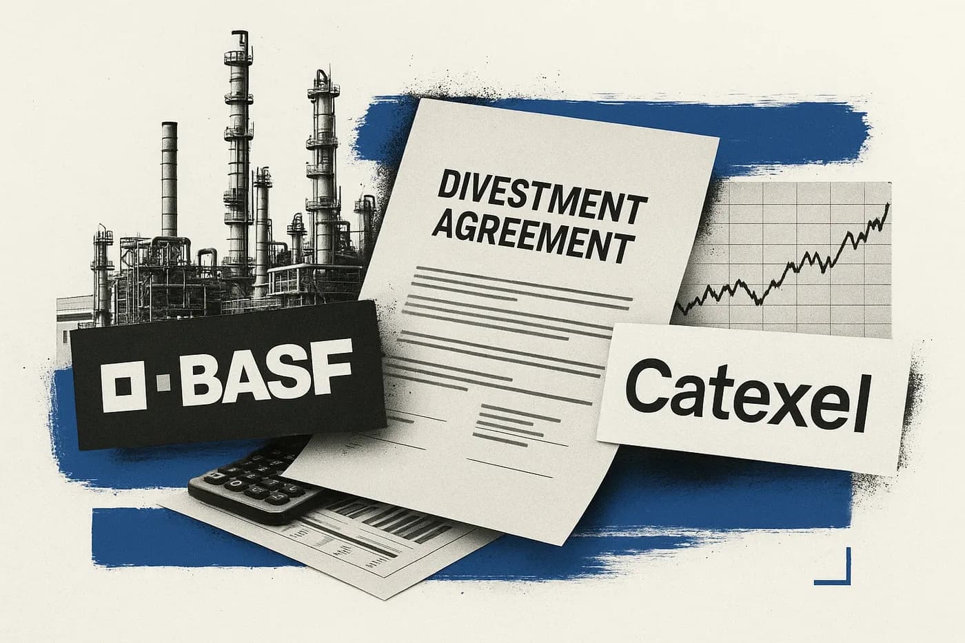 BASF (BAS GY) is to divest its optical brightening agent business to Catexel